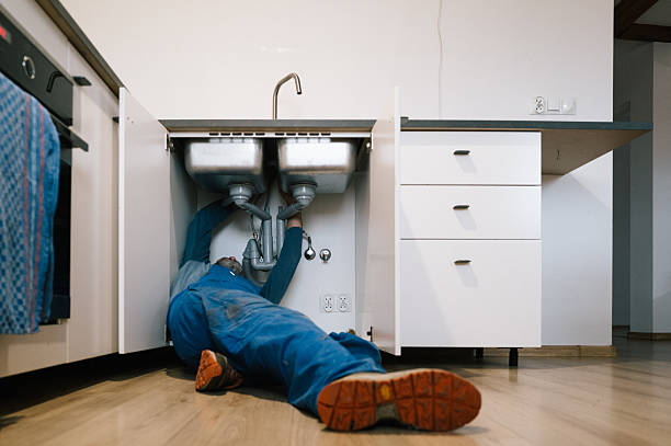 Professional Drain Cleaning technician working in Whitesville, NY